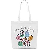 Aesthetic Flower Dog Gifts Pet Dog Stuff Supplies Canvas Tote Bag for Women Dogs Mom Lover Girls Friend Birthday Christmas Appreciation Retirement Reusable Grocery Bags for Shopping Beach