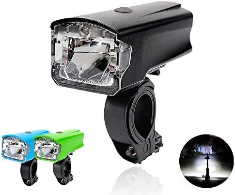 Leadbike USB Rechargeable LED Bicycle Headlight 5W Super Bright 4 Modes Bike Front Light Waterproof 220 Lumens Handlebar Lamp (Black)