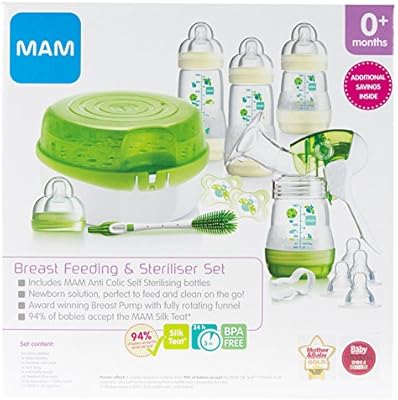 Mam Breastfeeding And Steriliser Starter Set 2025
