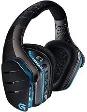 Logitech Cuffia con Microfono da Gioco G933 Artemis Spectrum, 2.4 GHz Wireless, 7.1 Surround Sound PRO per PC, Xbox One e PS4, Nero
