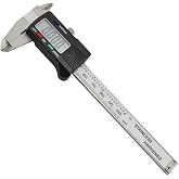 iKKEGOL Precision 100mm 4 Inch Digital Electronic Gauge Stainless Steel Vernier Caliper Micrometer (Small)