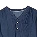ITFabs Stylish Long Sleeve Asymmetrical Solid Denim Style Tunic Dress