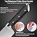 Professional 8 inch Chef Knife - Upgrated Full Tang Kitchen knife German High Carbon Stainless Steel Sharp Chopping Knife Well Balanced, Pakka Wood Handle, with Gift Case, By Zvpod