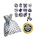Timeline Treasures European Charm Bracelet Charms and Beads for Women, DIY Jewelry, Birthstone Blue September Sapphire
