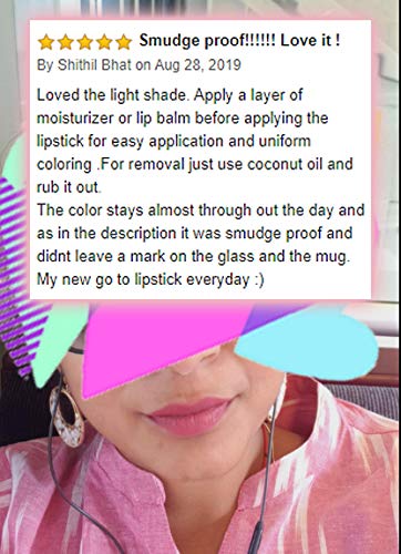 PEPPA - Rich Spring Pink Lipstick - Liquid Velvet Supremé by Kuckian - Vitamin E, Cruelty Free, Vegan, Long Lasting