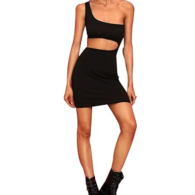 one piece dress shoulder cut