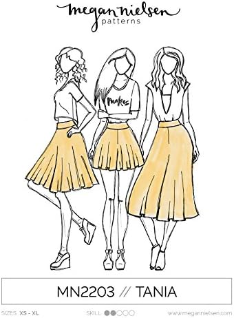 Megan Nielsen Ladies Easy Sewing Pattern 2203 Tania Culottes