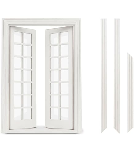 Ventana para casa de muñecas 1:12, marco de ventana miniatura de madera de cuatro paneles, ventana mini sin terminar para decoración de dioramas de casas de muñecas. - España