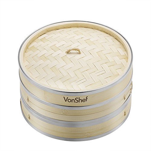 1 VonShef+Stainless+Chopsticks+Dumplings+Vegetables