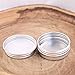 1oz screw Top Round Tin Containers for Crafts Cosmetics Candles Geocaching (12)