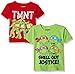 Teenage Mutant Ninja Turtles Little Boys' Toddler Value Pack T-Shirts, Red/Green, 2T