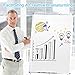 Magnetic Dry Erase Board, 36 x 24 Dry Erase Board with Stand, Adjustable Height, Smooth & Durable Surface, Lightweight & Portable Tripod Whiteboard, Versatile Dry Erase Stand White Board