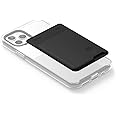 elago Phone Card Holder - Secure Wallet, Ultra Slim for Back of Phone, 3M Adhesive ID iPhone, Galaxy and Most Smartphones [Black]