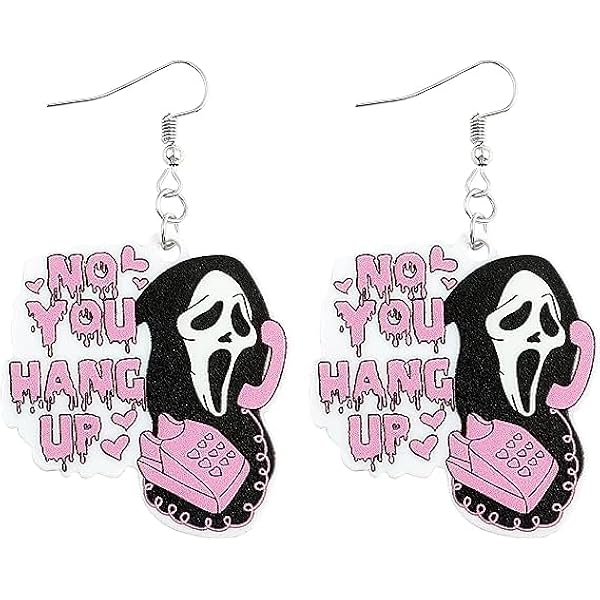 Boucles D'Oreilles Halloween Fantôme Mignon En Forme De