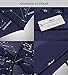 Balios (Designed in UK) Umbrella Handmade Real Wood Handle-Dark Navy with Sophisticated Constellation Interior Pattern-Windproof Fiberglass Auto Open Close Folding-300T Finest Fabric