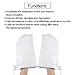 Electric Heated Nail Art Hand Gloves, Manicure Heated Mitts for Paraffin Wax SPA Treatment, Warmer Hand Care Mittens Nail Tools (1 Pair White)thumb 3