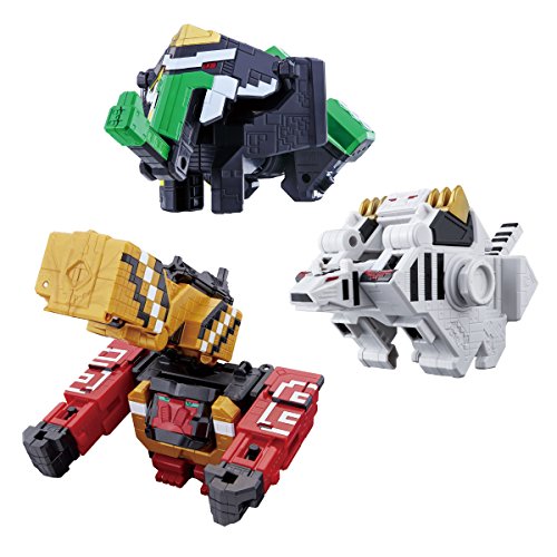 Bandai Doubutsu Sentai Zyuohger Zyuoh Cube 4 5 6 Doubutsu Gattai DX Zyuoh Wild Set
