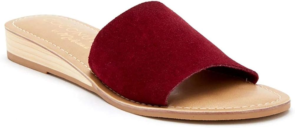 coconuts by matisse leopard slides