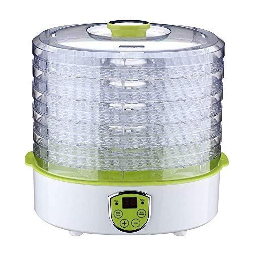 PowCube Food Dehydrator Fruit Dryer Machine Electric 5 Tier Food Preserver with Adjustable Temperature & Digital Timer