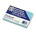 Oxford 7420BLU - Unruled Index Cards, 4 x 6, Blue, 100/Pack-ESS7420BLU