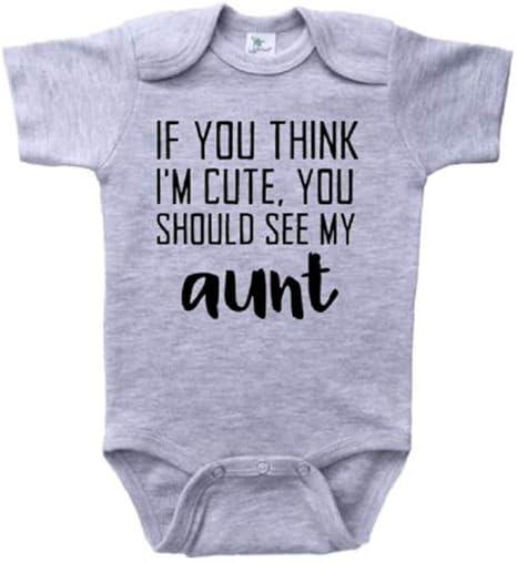 my aunt baby onesie