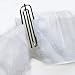 Ailejia Curtain Pleater Tape Hooks Stainless Steel 4 Prong Drapery 45-pcs Pinch Pleat Curtain Drapery Hooks