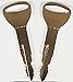 2 (1 Pair) Toyota Forklift Keys-New Style