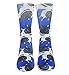 Men's Cool 3D Printed Crazy Funny Colorful Novelty Athletic Basketball Crew Tube Socks