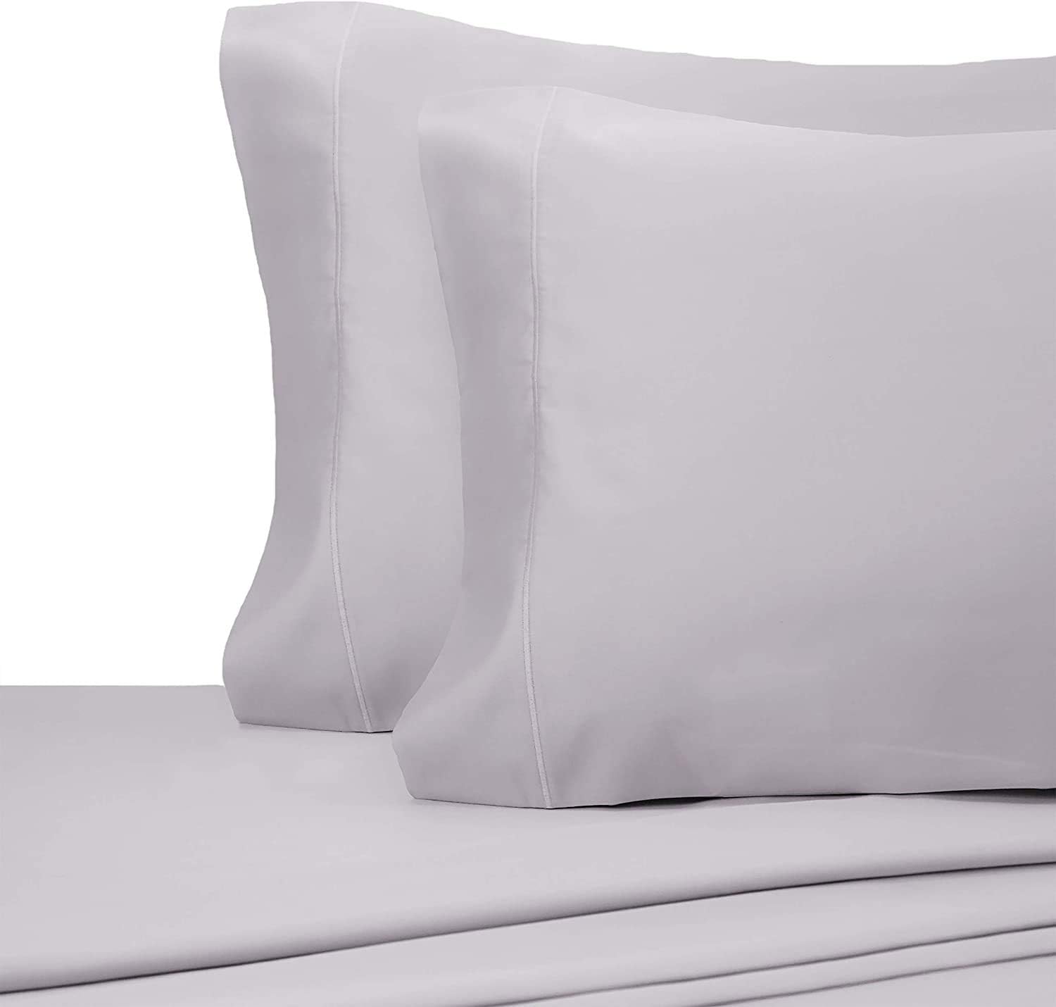 100 Egyptian Cotton Queen Sheets Lilac (4pc) Silky Smooth