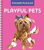 Sticker Puzzles: Playful Pets by