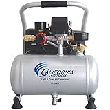 California Air Tools CAT-1P1060S Light & Quiet Portable Air Compressor, Silver