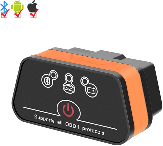 Vgate OBD2 Bluetooth Scan Tool, ELM327 Bluetooth OBDII Diagnostic