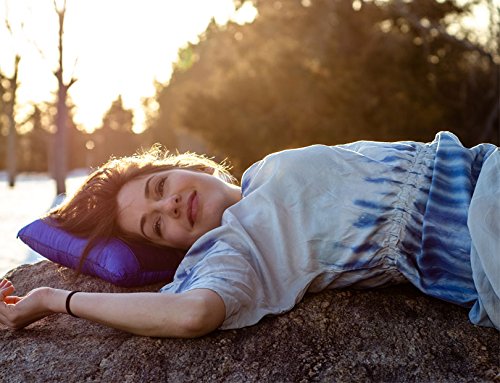 ENO Eagles Nest Outfitters - ParaPillow, Small Hammock Pillow, Sapphire/Yellow