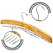 ANKO Tie Belt Hangers 2 Pack, Adjustable Rotating 24 Clip Scarf Racks Holder Hook for Homewares Closet Accessories Organizers Storage