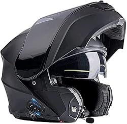 Bluetooth Flip Up Motorcycle Helmet for Women and