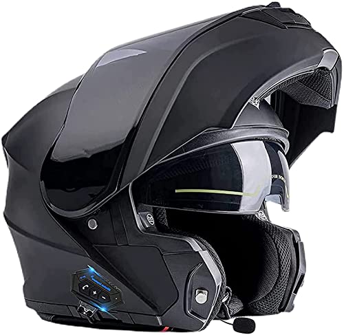 Bluetooth Flip Up Motorcycle Helmet for Women and