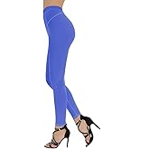 Lazutom Sexy Women See Through Sheer Mesh Pants Leggings (Blue)