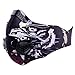 Panegy Anti Dust Cycling Riding Fishing Running Walking Motorcycle Racing Baseball Protect Gear Ski Half Face Mask Black Tiger
