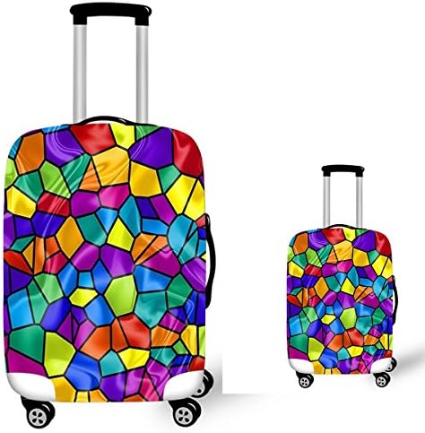 ARHSSZY 3D Travel Bag Cover Suitcase Protective Cover Luggage Case Protector Portable Travel Accessories 18-28 inch anti-dust trolley case covers