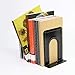 GenericABCDEFG Tuzico 8 Pairs (16pcs) Metal Bookends, 6.69