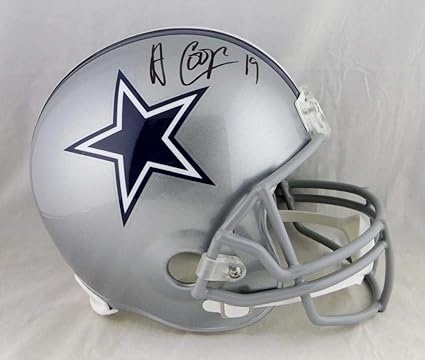amari cooper autographed helmet