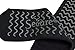 Secure 4 Pairs Non Skid Socks with All-Around Grip Tread - Hospital Style for Elderly Fall Injury Prevention