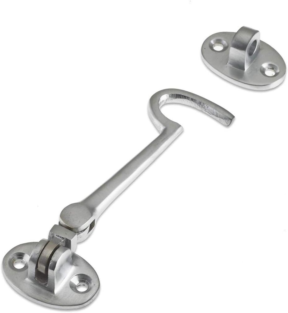 Cabin Hook 300mm Satin Chrome From The Door Handle Store Amazon.co.uk DIY & Tools