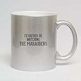 I'd Rather Be Watching The Marauders - Silver 11oz Coffee Mug