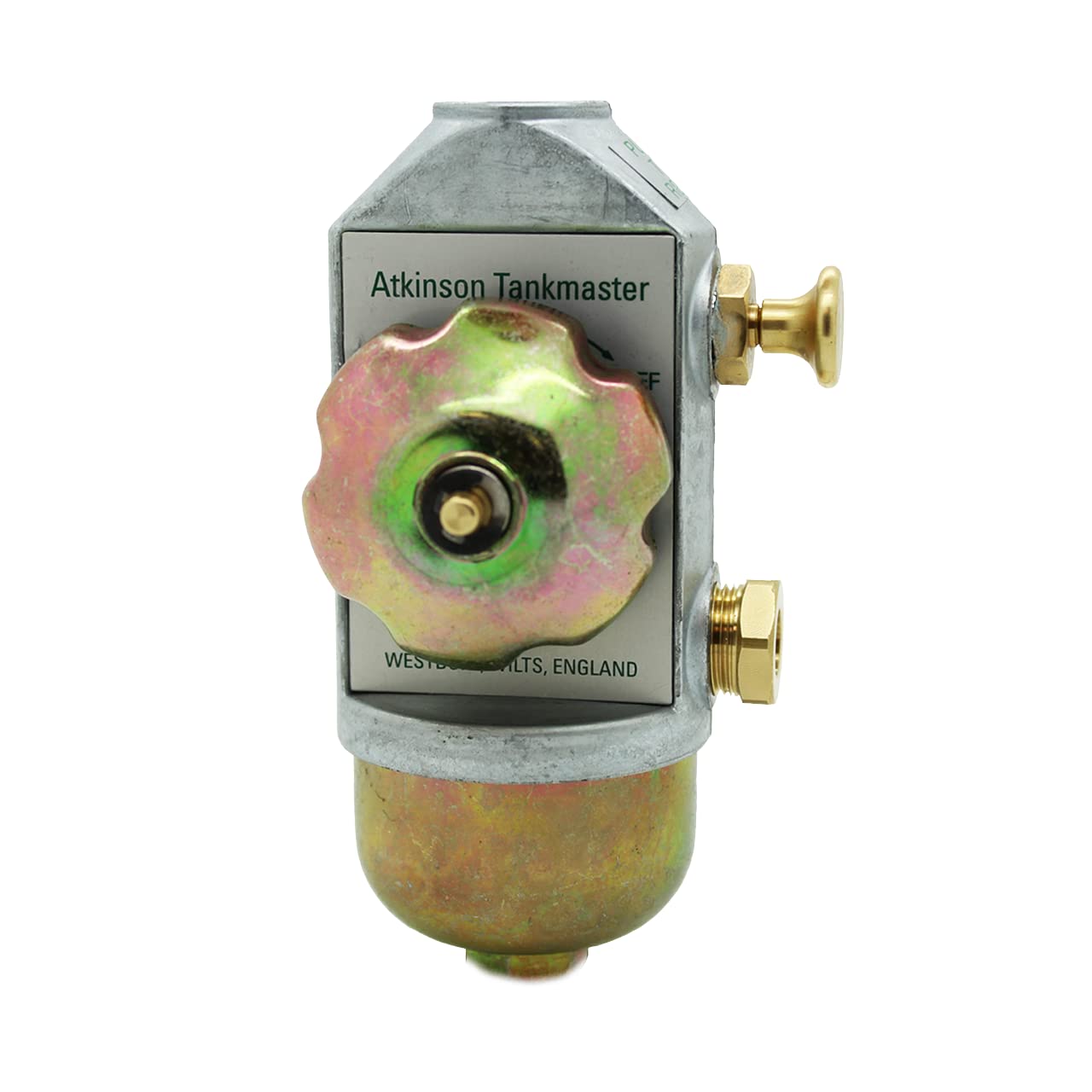 Atkinson TM4790 Oil Tank Control Valve, Stainless Steel Globe Valve, 10mm Connection
