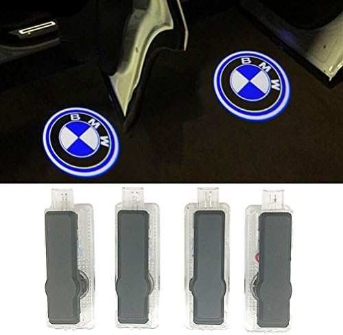 Aukur 4 PCS Wireless LED Projector Car Door LED Lighting Entry Projector Door Light For BMW E90 E91 E92 E93 E70 E71 E60 E61 E63 F10 F11