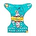 ALVABABY Cloth Diaper One Size Adjustable Reuseable Washable Nappy One Pack With 2 Inserts YD102