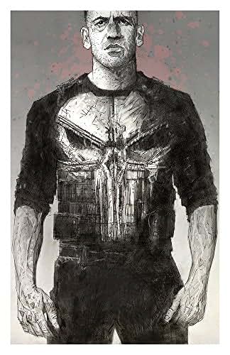 Amazon.com: Punisher Giclee print from a pencil drawing of ...