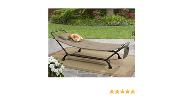 Patio Chairs Swings Benches Home Garden Mainstays Belden Park Hammock With Stand Adrp Fournitures Fr