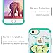 iPhone 8 Case Elephant,iPhone 7 Case,ANLI(TM)[Shock Absorption] Drop Protection Hybrid Dual Layer Armor Protective Case Cover for Apple iPhone 8 / iPhone 7